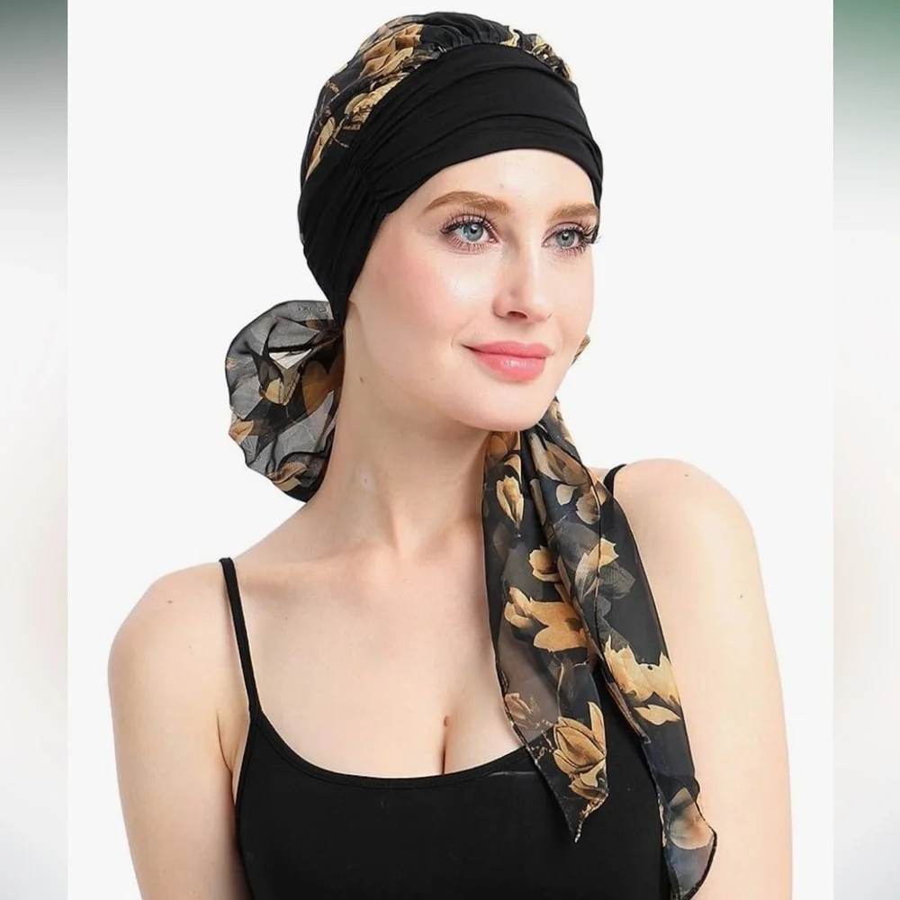 Set of 3 Floral Headscarf